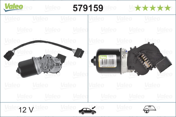Motor stieračov VALEO